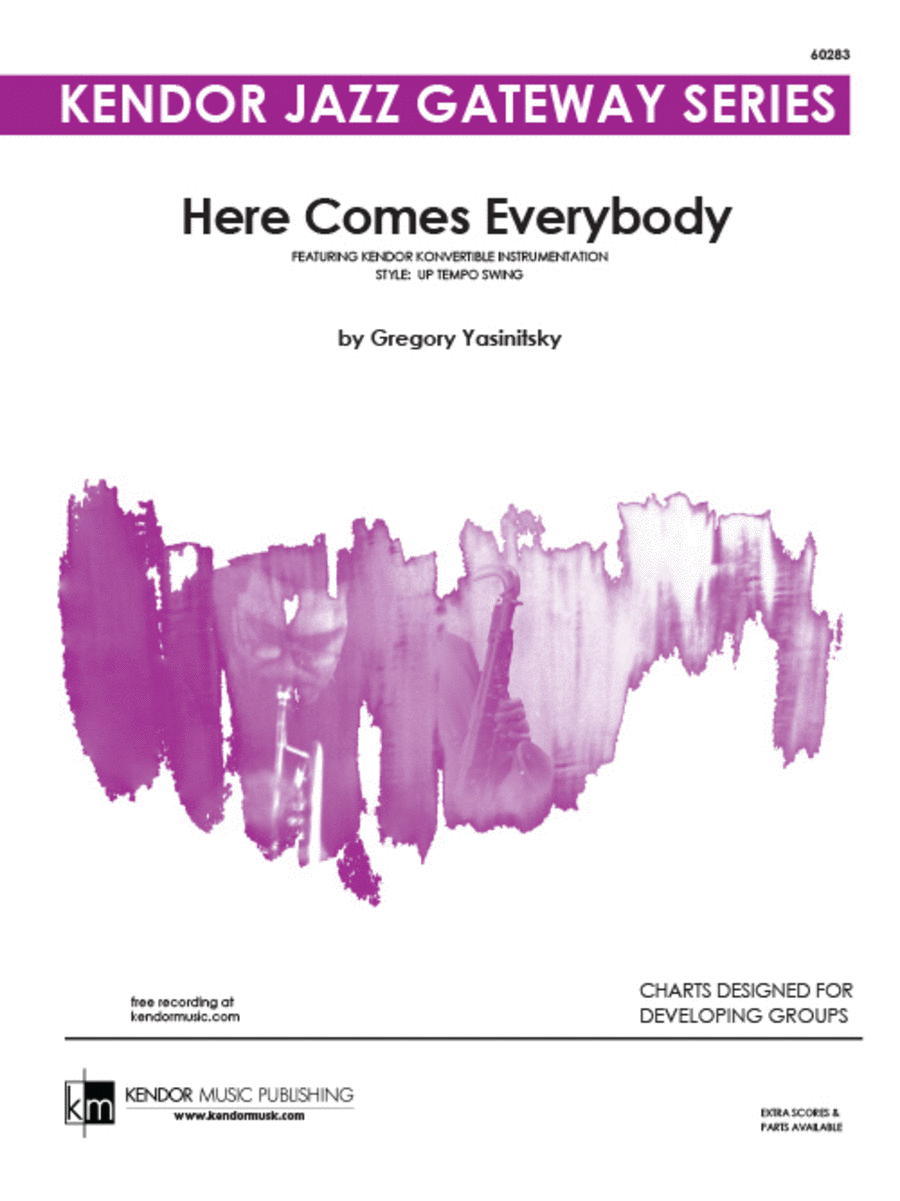 Here Comes Everybody Jazz Ensemble scores gallery preview page 1