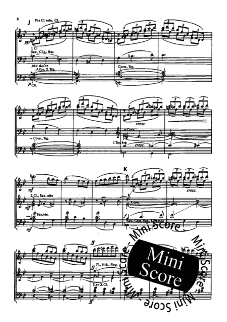 Psyche et Eros Psyche et Eros Concert Band scores gallery preview page 8