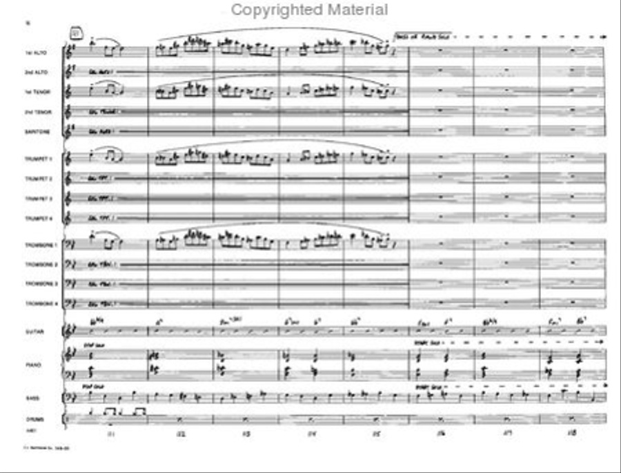 Exit 135 North Exit 135 North Jazz Ensemble scores gallery preview page 15