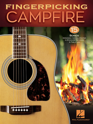 Book cover for Fingerpicking Campfire