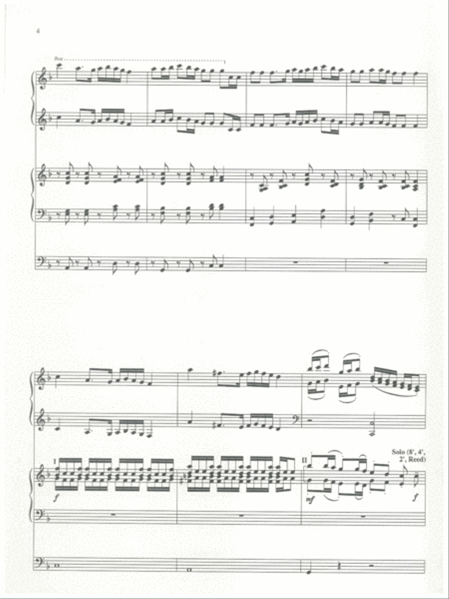 Lord of the Dance Organ scores gallery preview page 2