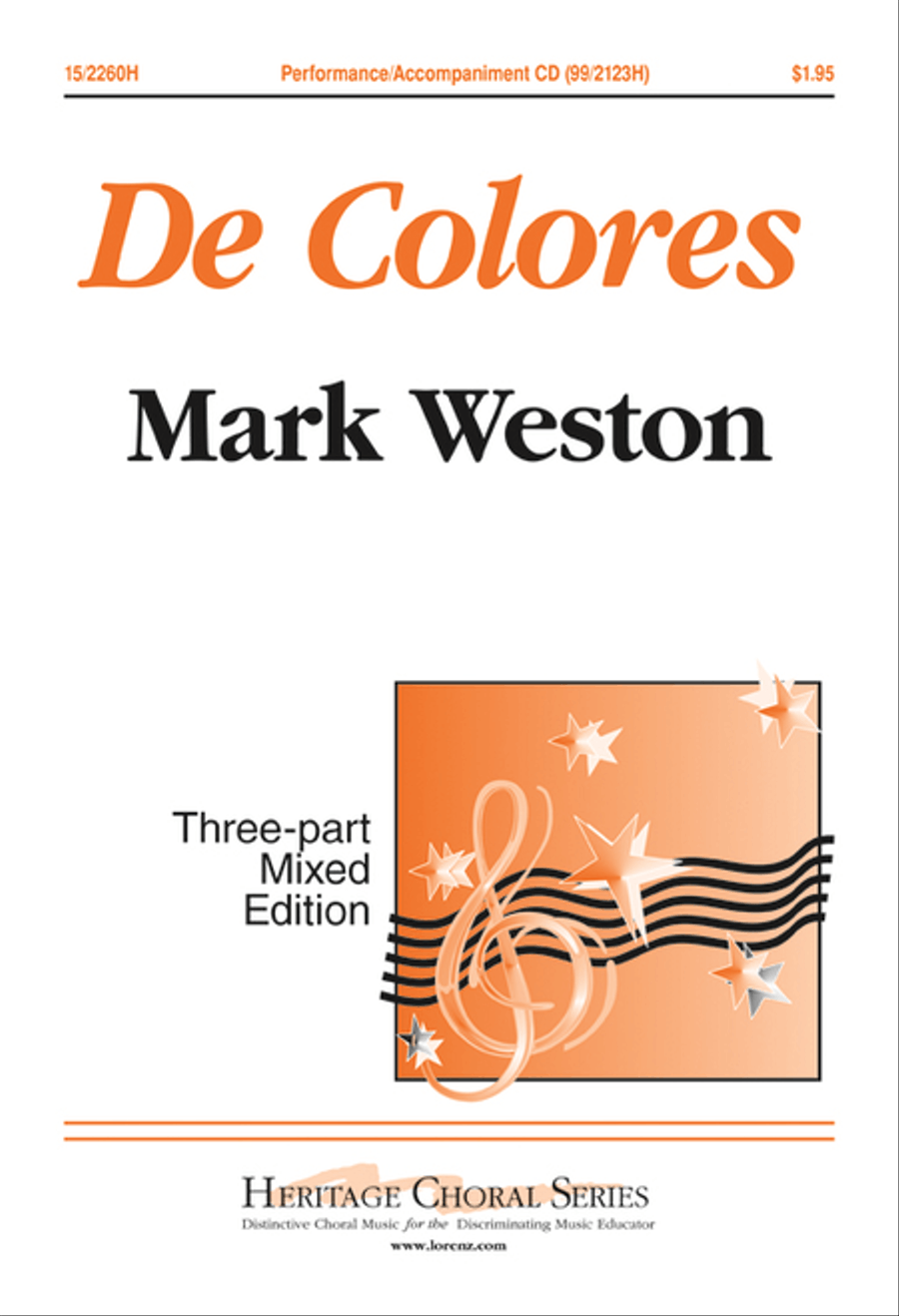 De Colores 3-Part scores gallery preview page 1