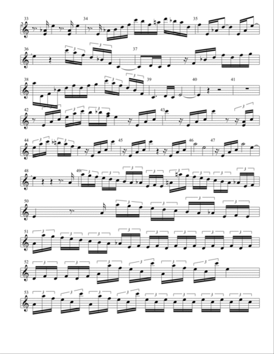 The Song of My Father (Epic Orchestral) Flute Solo scores gallery preview page 2