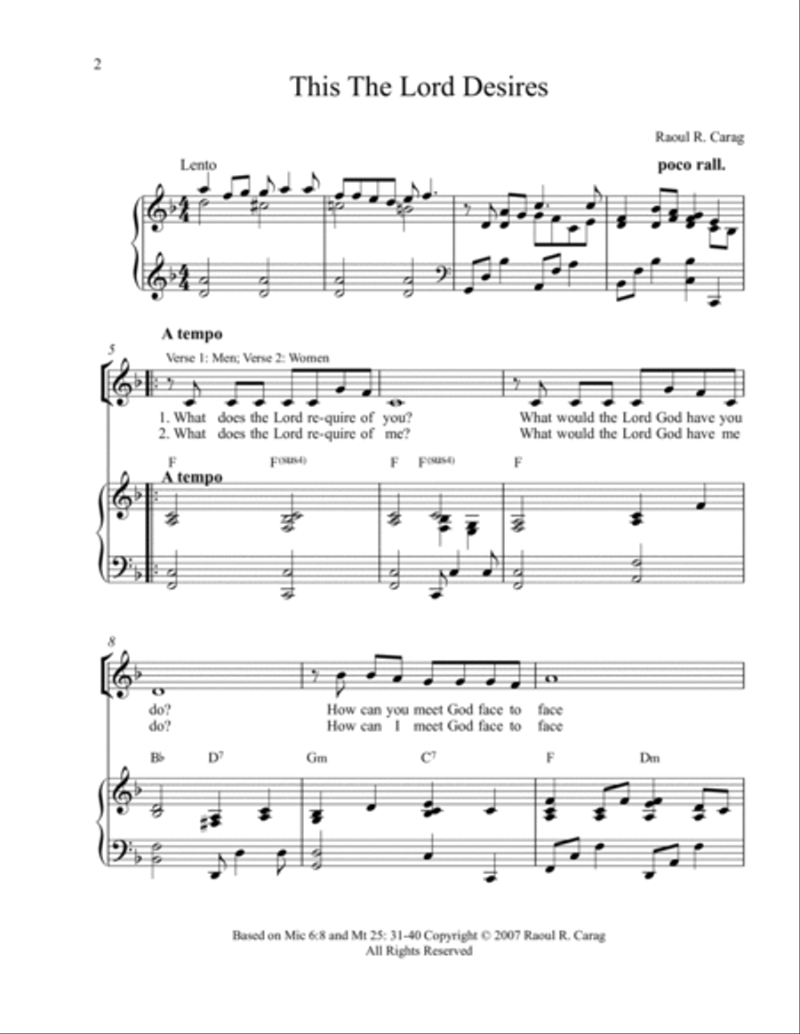 This The Lord Desires 4-Part scores gallery preview page 2