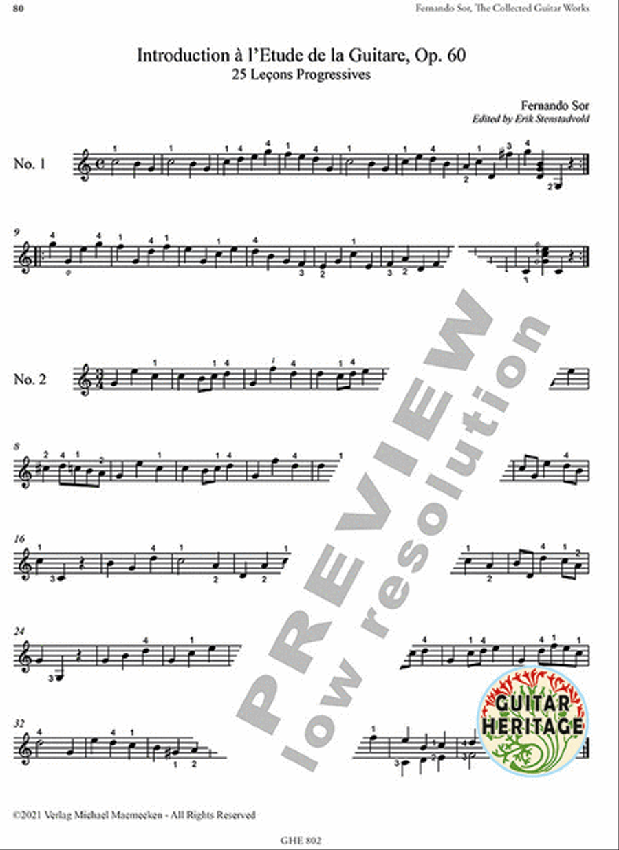 Collected Works for Guitar Vol. 2 Vol. 2 Classical Guitar scores gallery preview page 3