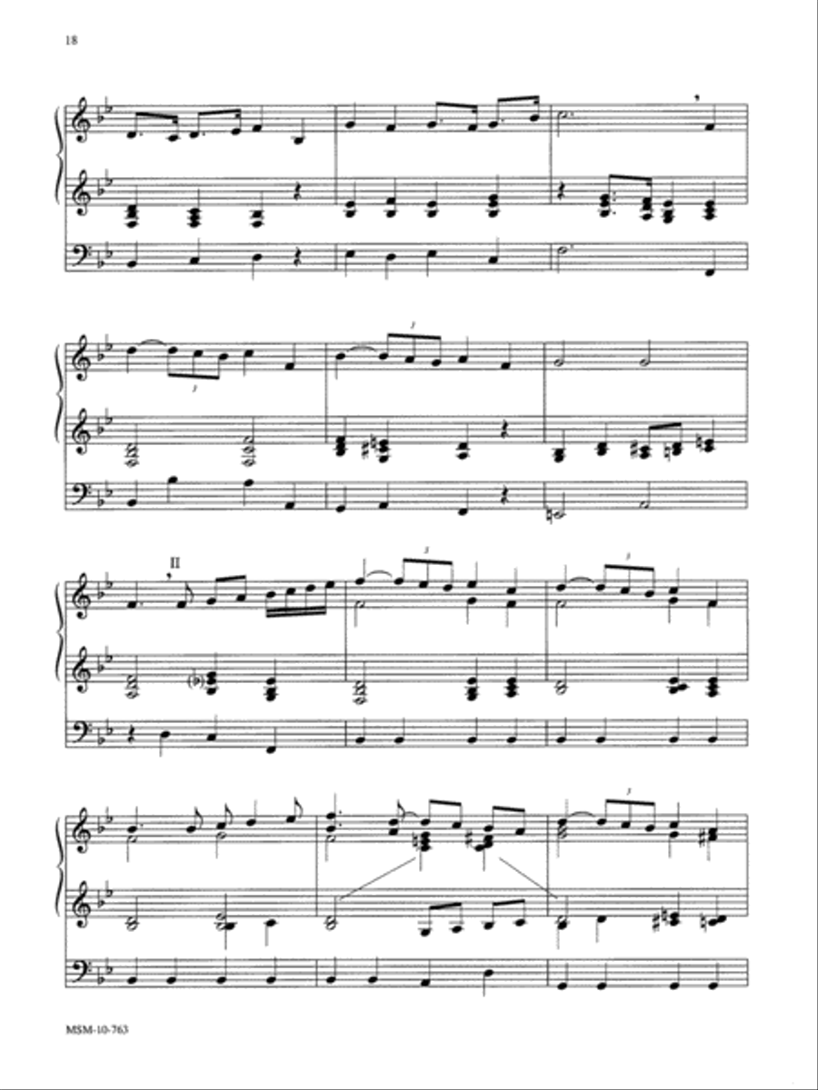 Let All Creation Dance Let All Creation Dance Organ scores gallery preview page 2