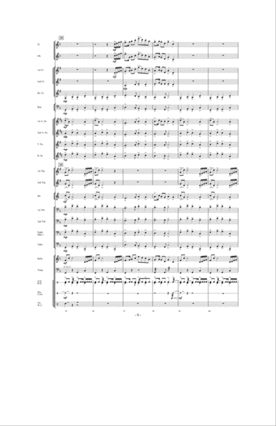 In a Japanese Garden In a Japanese Garden Concert Band scores gallery preview page 8