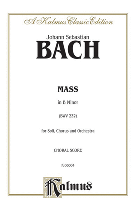 Book cover for Mass in B Minor