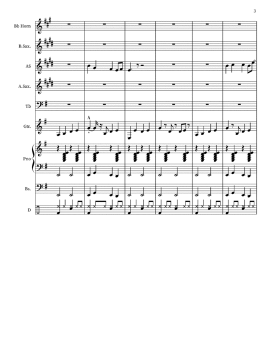 Superstition Small Ensemble scores gallery preview page 3