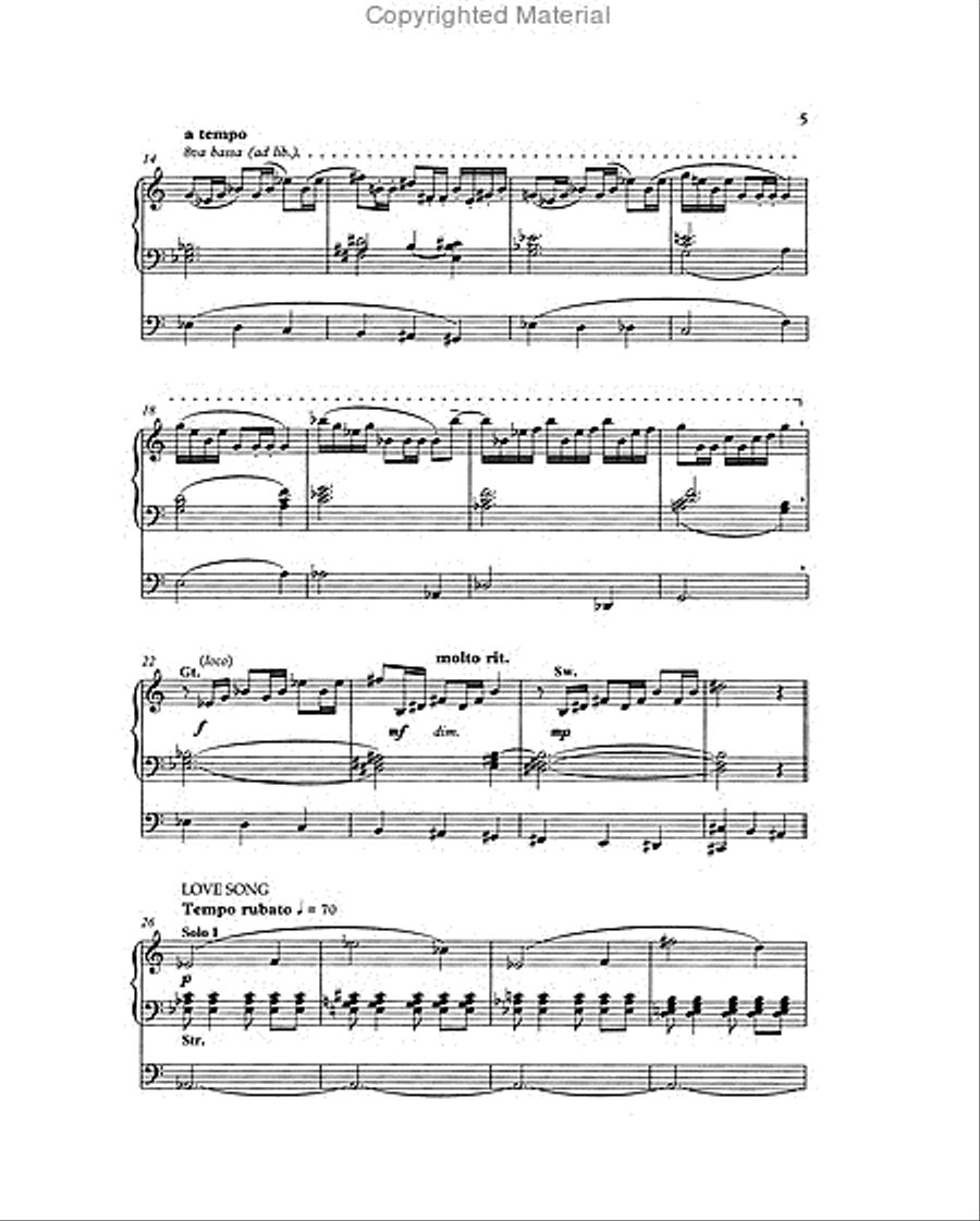 A Carter Organ Album Organ scores gallery preview page 3
