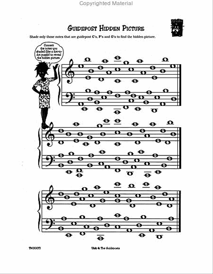 Theory Gymnastics: Accelerando 1 (Level A) Piano Method scores gallery preview page 3