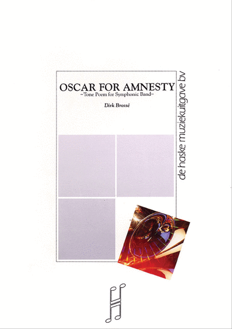 Oscar for Amnesty - Tone Poem for Symphonic Band Concert Band scores gallery preview page 1