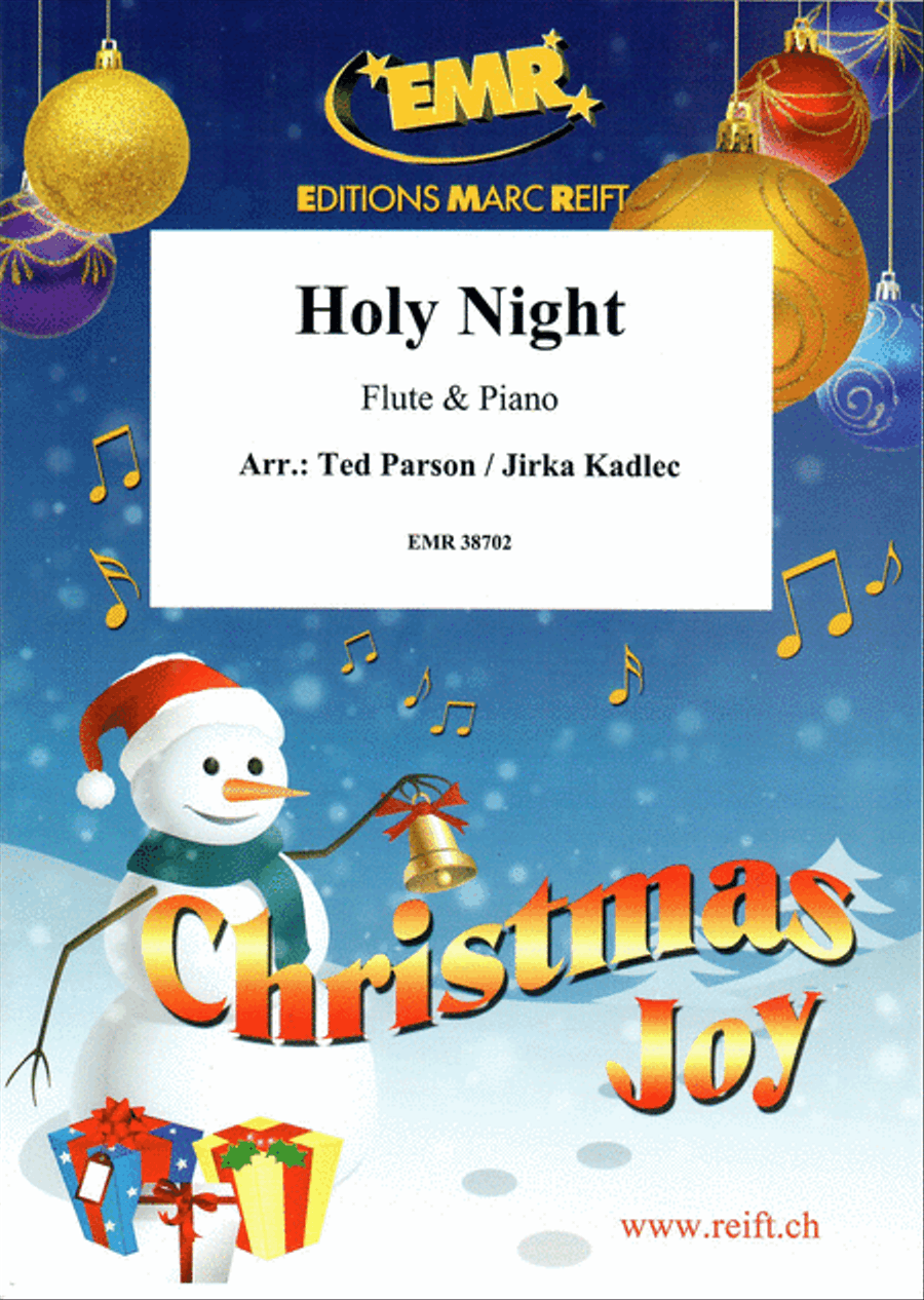 Holy Night Flute Solo scores gallery preview page 1