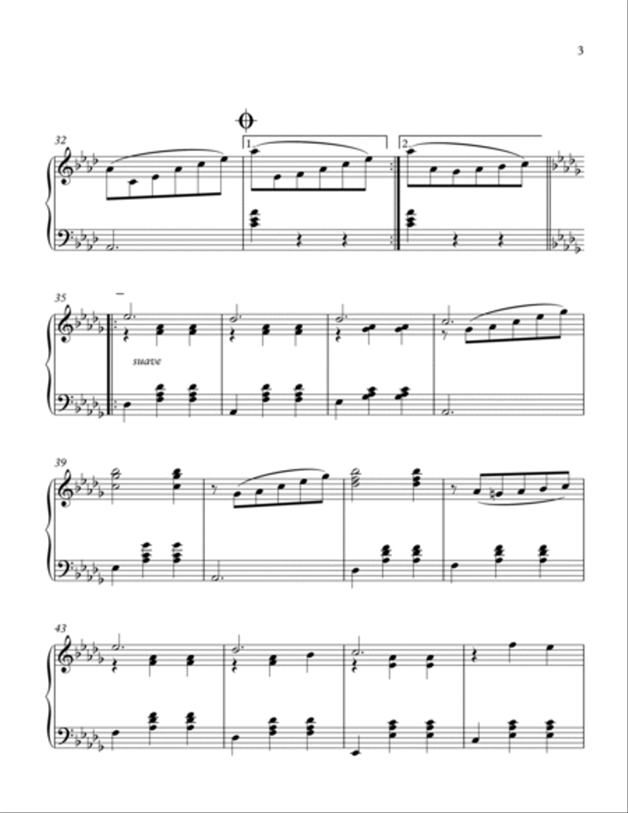 PÉROLAS DE ORVALHO PÉROLAS DE ORVALHO Piano Solo scores gallery preview page 3