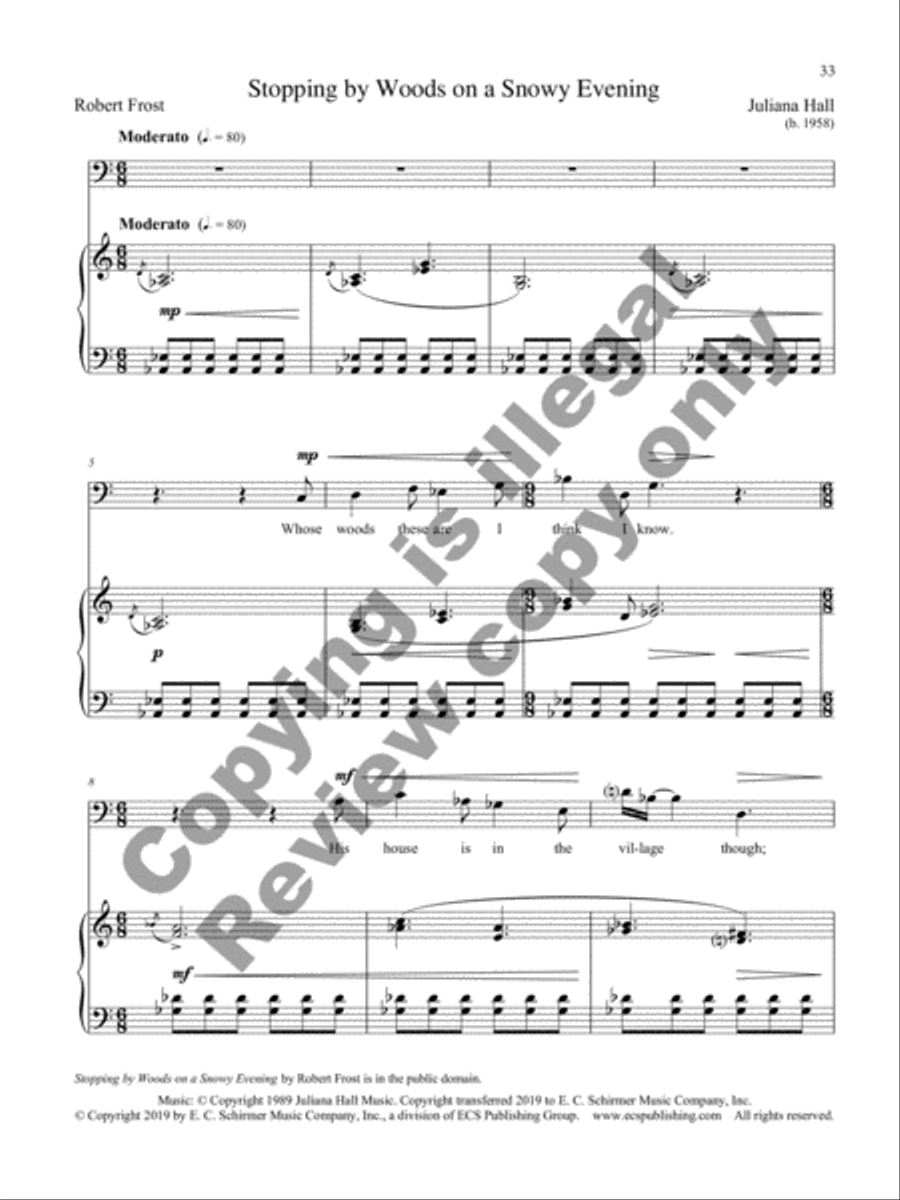 Winter Windows Winter Windows Baritone Voice scores gallery preview page 14