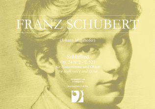 Schlaflied Op. 24 N°2 - D 527 - For high voice and Octet
