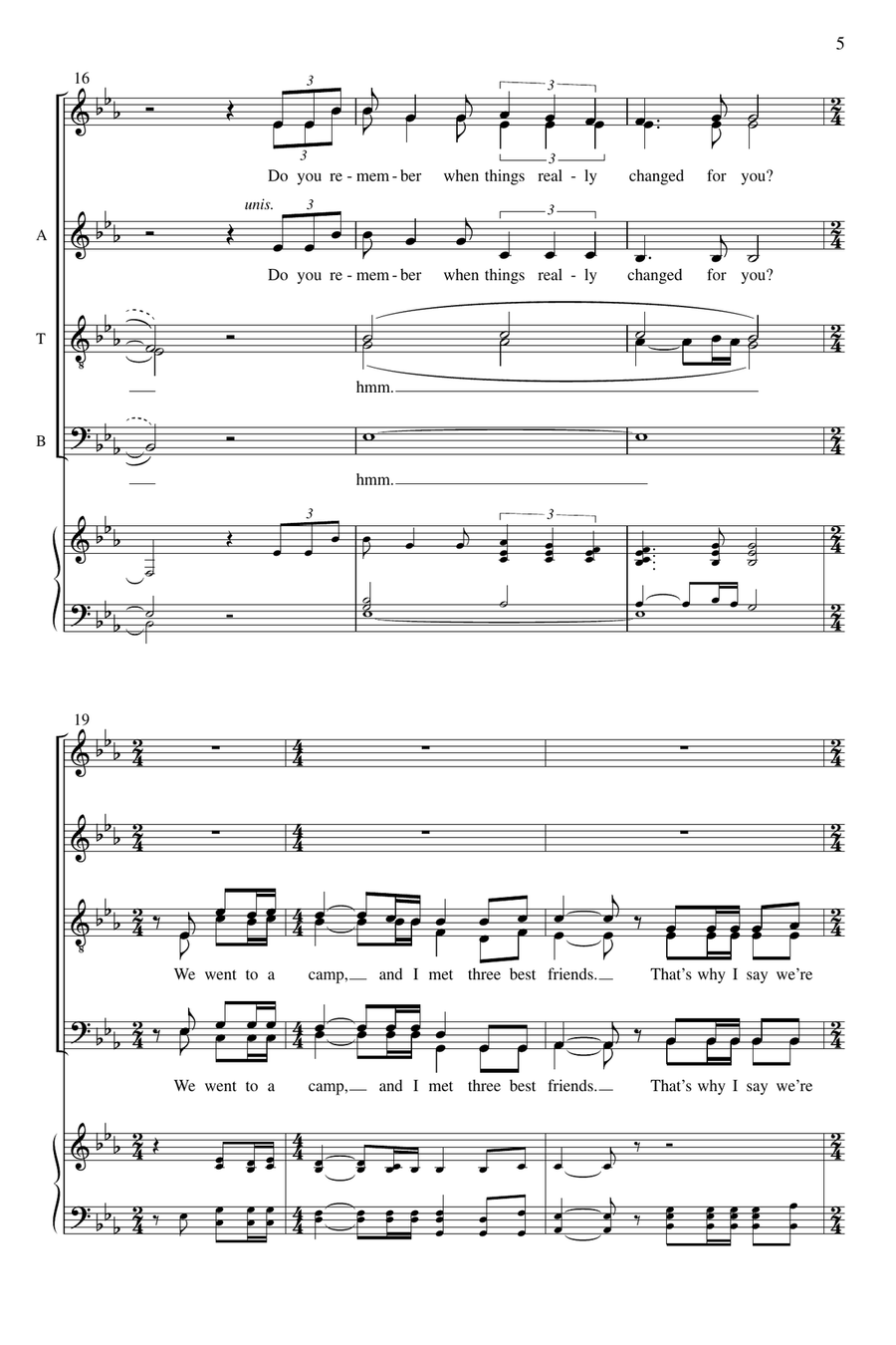 Chris and Gabe Chris and Gabe 4-Part scores gallery preview page 5