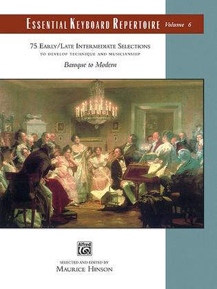 Book cover for Essential Keyboard Repertoire, Volume 6
