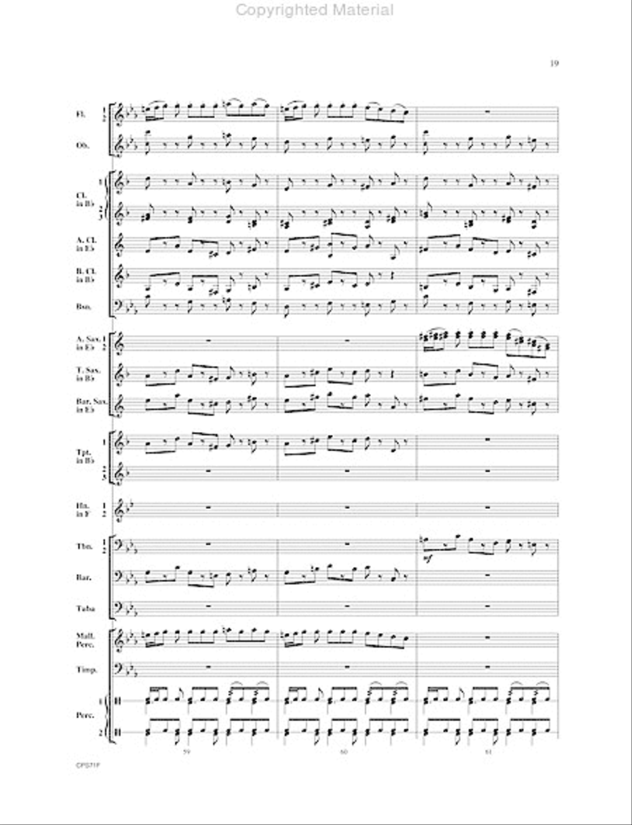 Rondo Festivo Rondo Festivo Concert Band scores gallery preview page 20