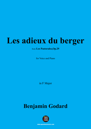 B. Godard-Les adieux du berger,Op.29 No.5(maybe No.6),in F Major