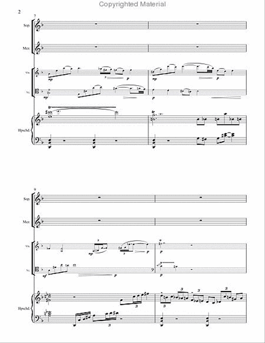 Partite Américaine Choir scores gallery preview page 3