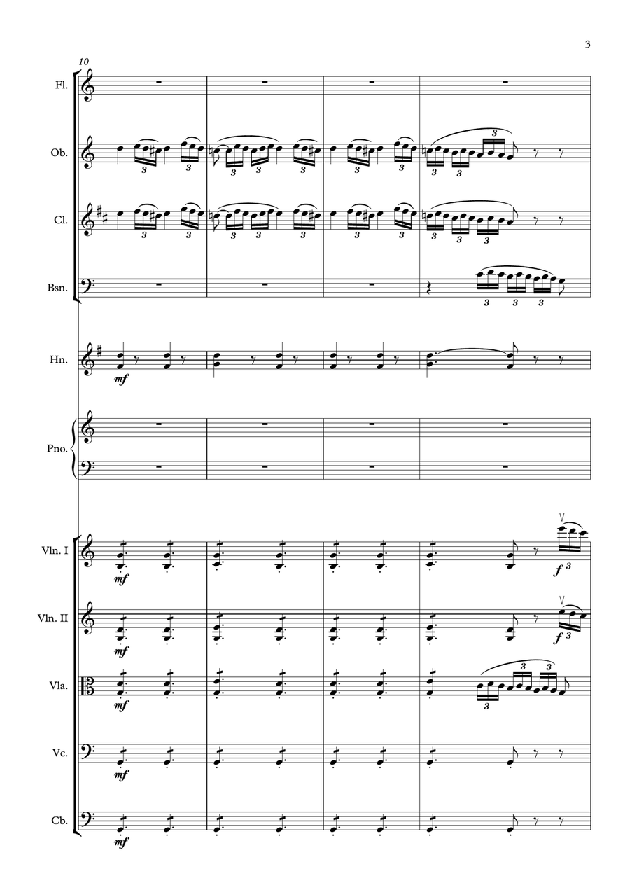 Flames of Paris Flames of Paris Chamber Orchestra scores gallery preview page 4