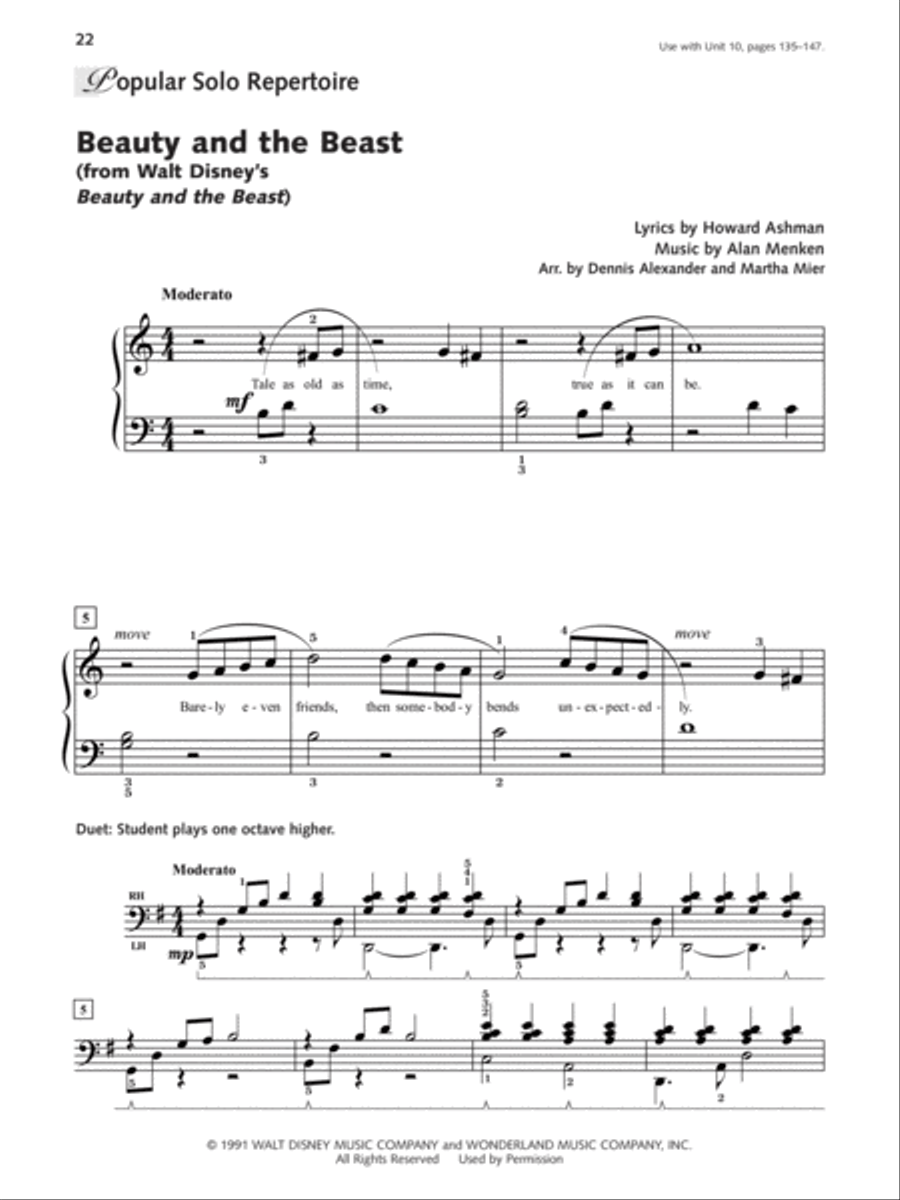 Alfred's Group Piano for Adults -- Popular Music, Book 1 Piano Method scores gallery preview page 9