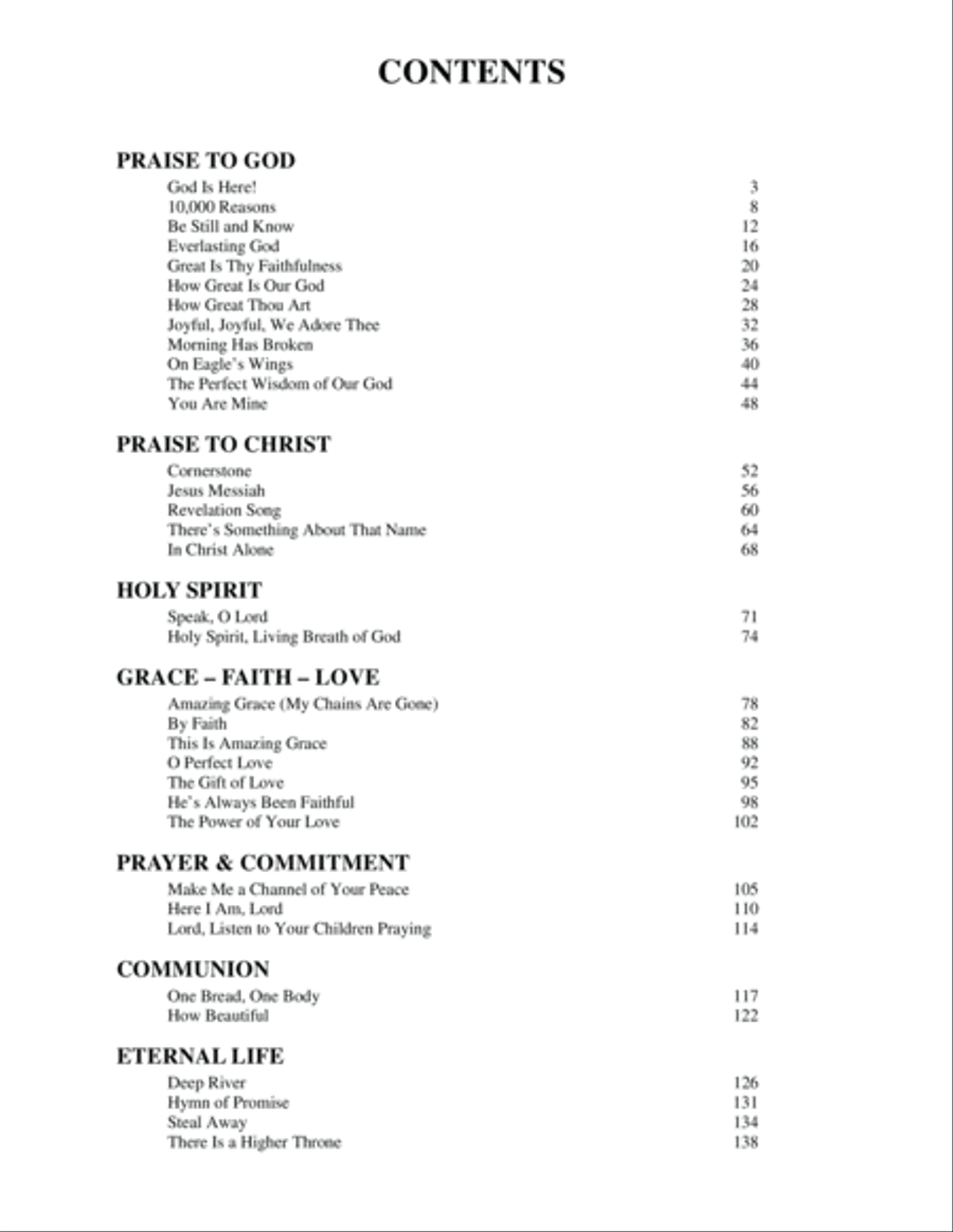 Essential Collection of Contemporary Piano Settings, The-Digital Download Piano Solo scores gallery preview page 4