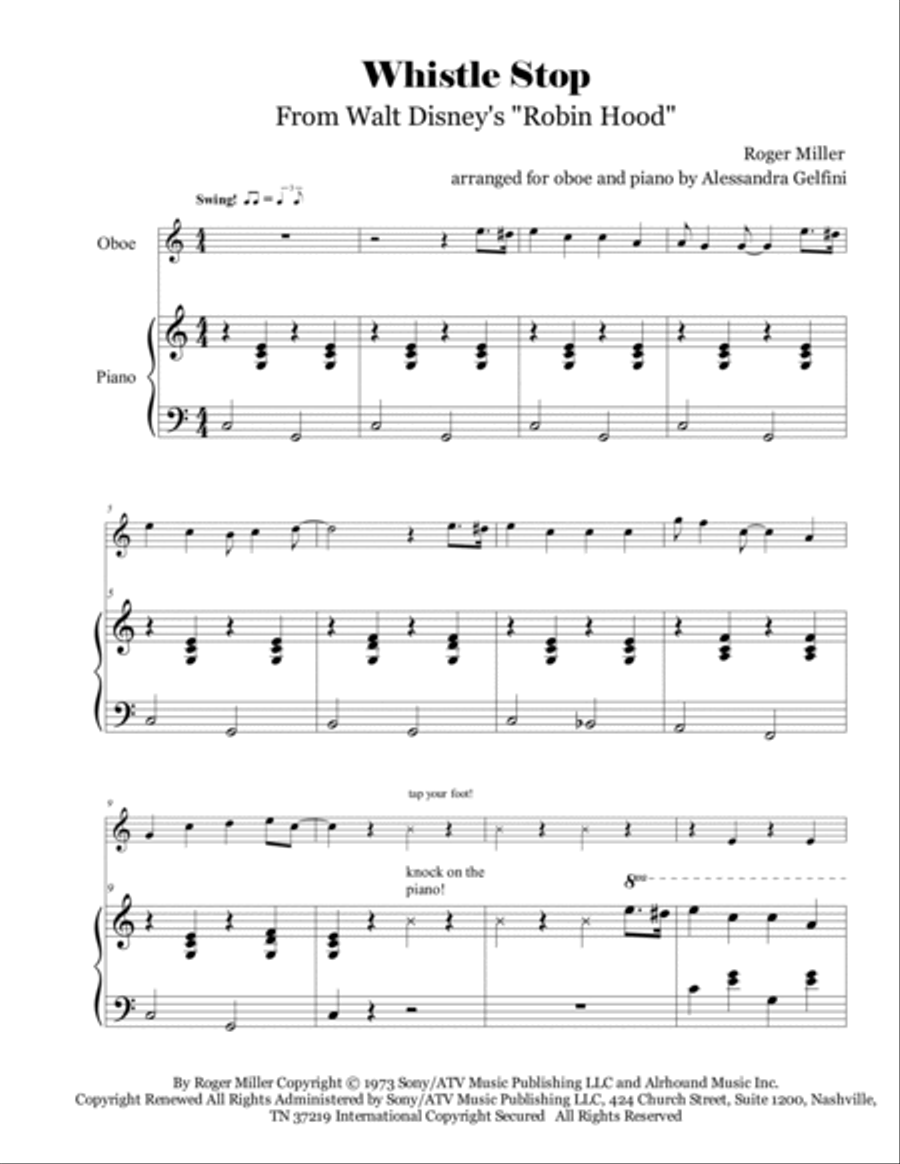 Roger shop miller oboe