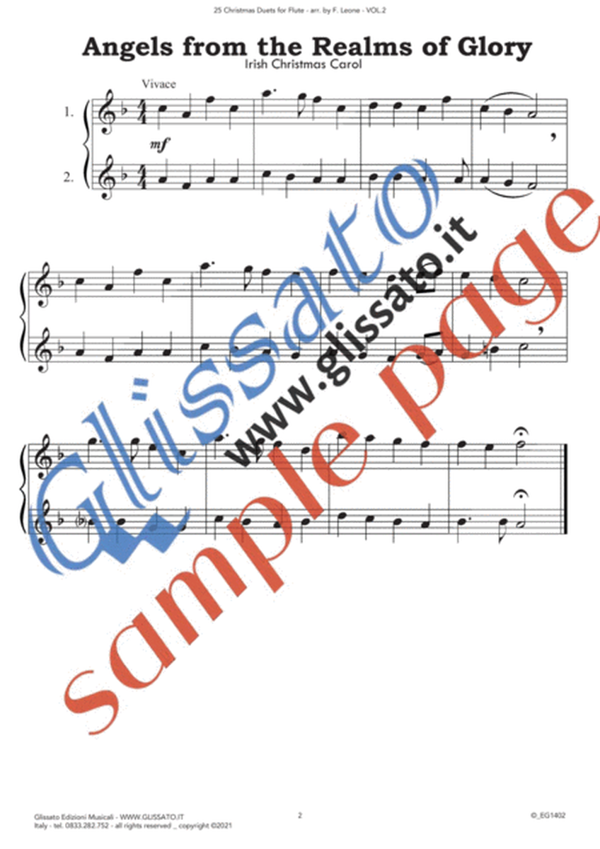 25 Christmas Duets for Flute - VOL.2 image number null