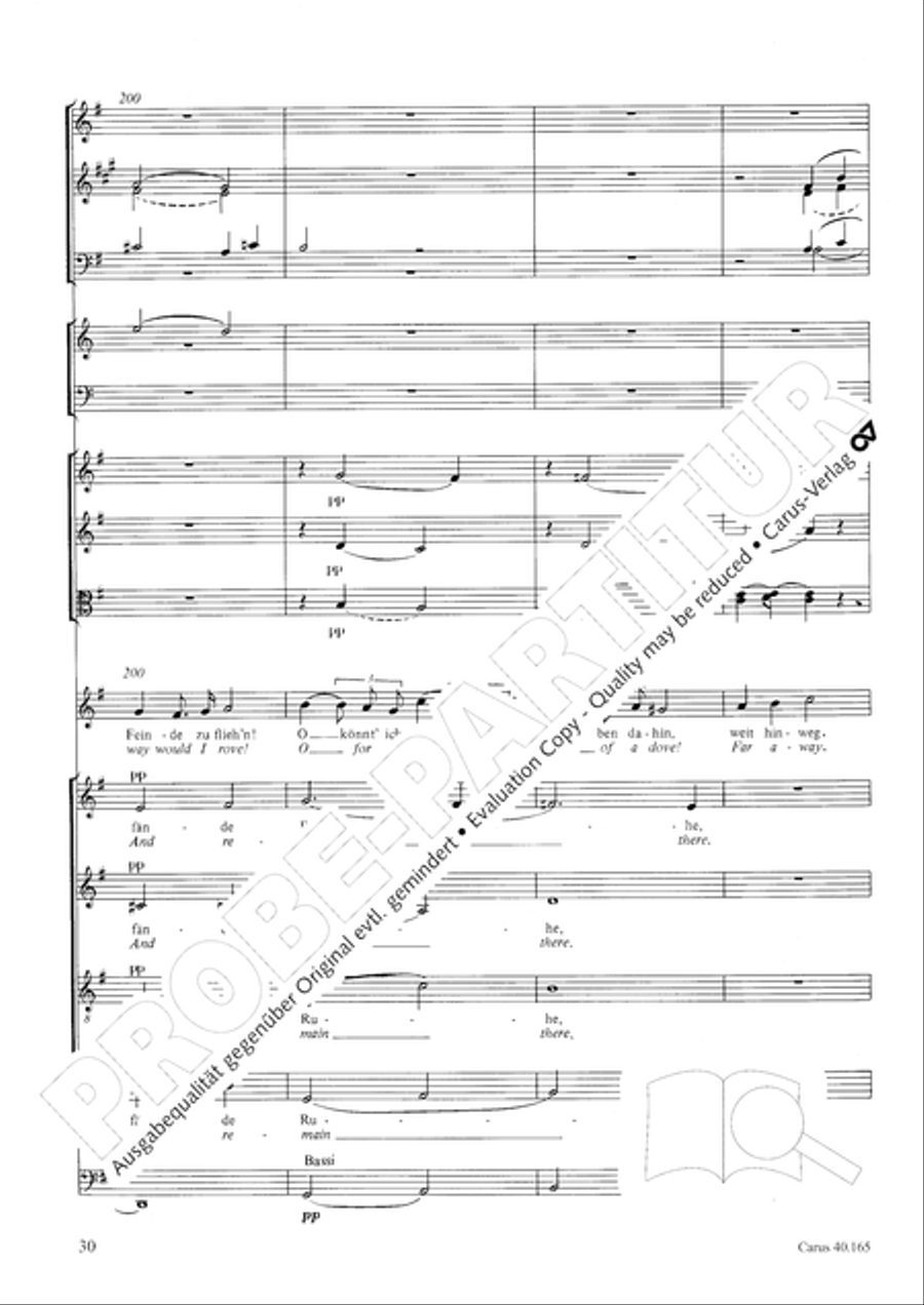 Hor mein Bitten (2 Fassungen) Score scores gallery preview page 41