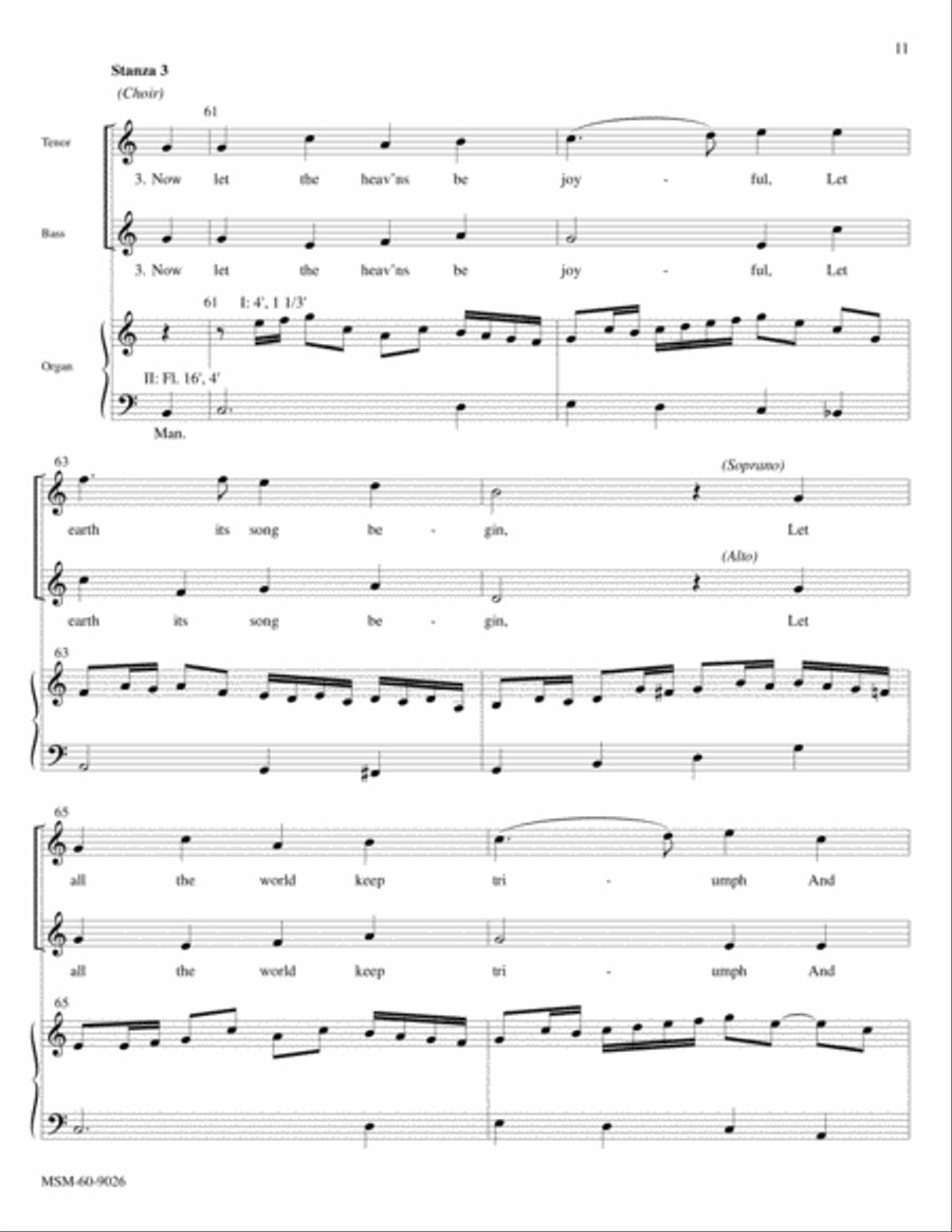The Day of Resurrection Lead On, O King Eternal (Full Score) The Day of Resurrection Lead On, O King Eternal (Full Score) Choir scores gallery preview page 6