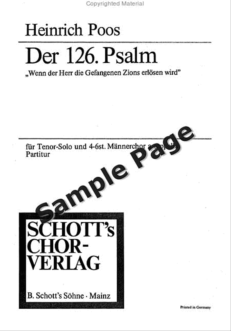 Psalm 126 Men's Choir scores gallery preview page 2