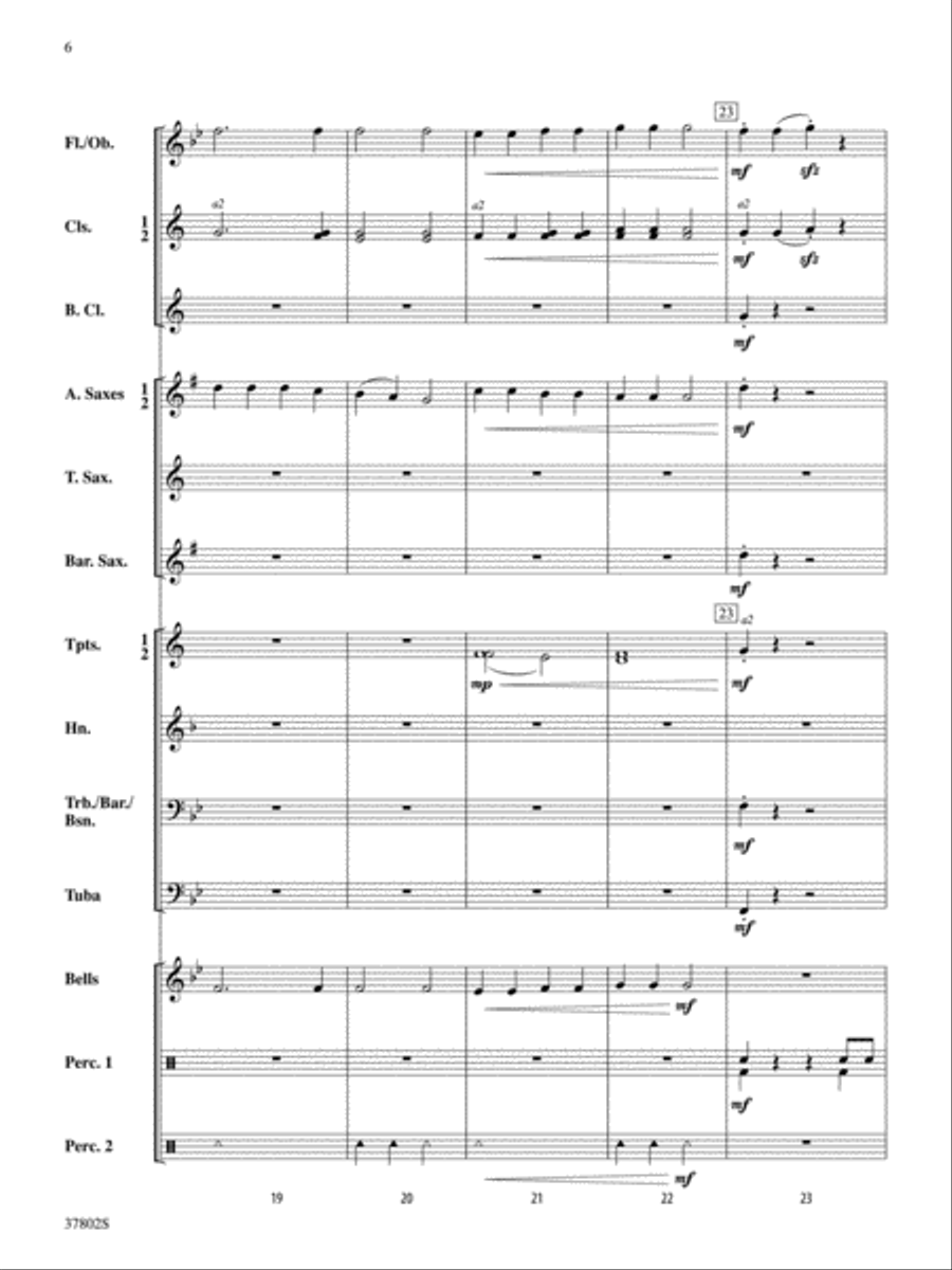 Huckleberry Hedgehog: Score Concert Band scores gallery preview page 6