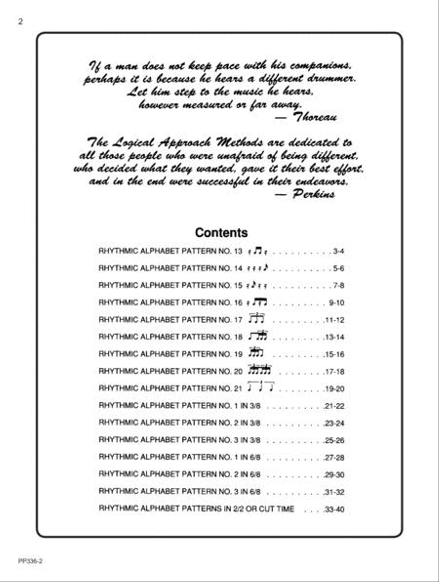 Logical Approach to Rhythmic Notation Vol 2 Percussion scores gallery preview page 2