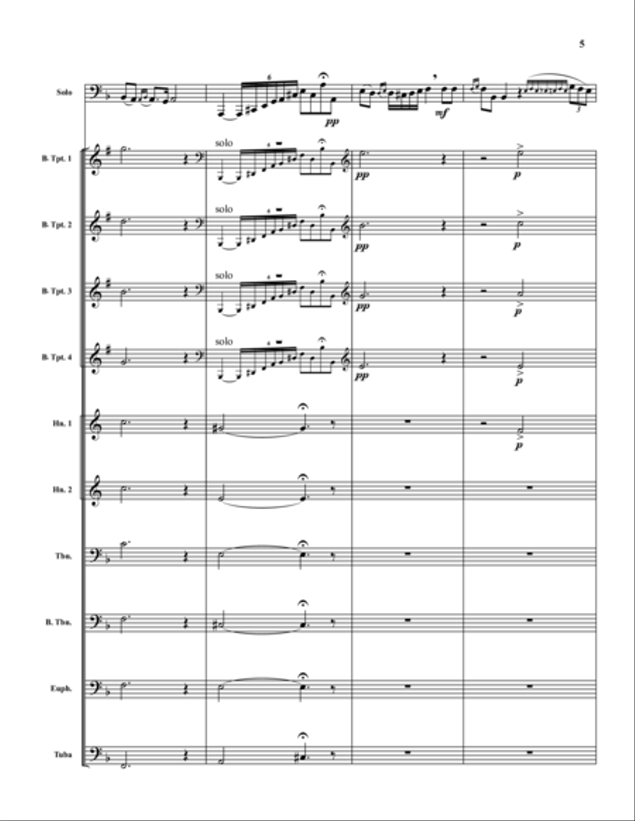 Czardas Czardas Brass Ensemble scores gallery preview page 5
