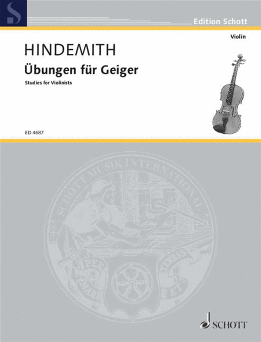 Studies for Violin (1926) Violin Solo scores gallery preview page 1