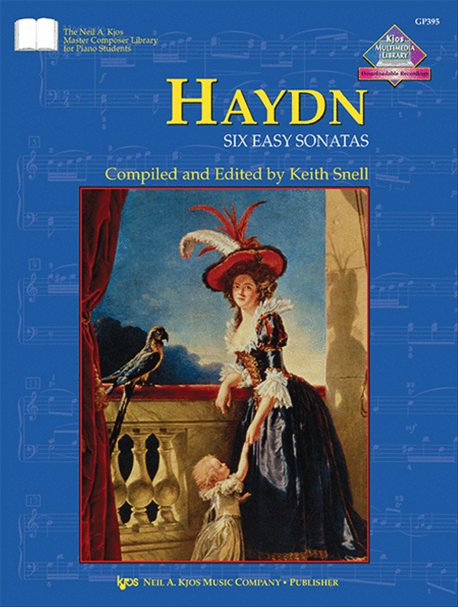 Haydn Six Easy Sonatas Piano Solo scores gallery preview page 1