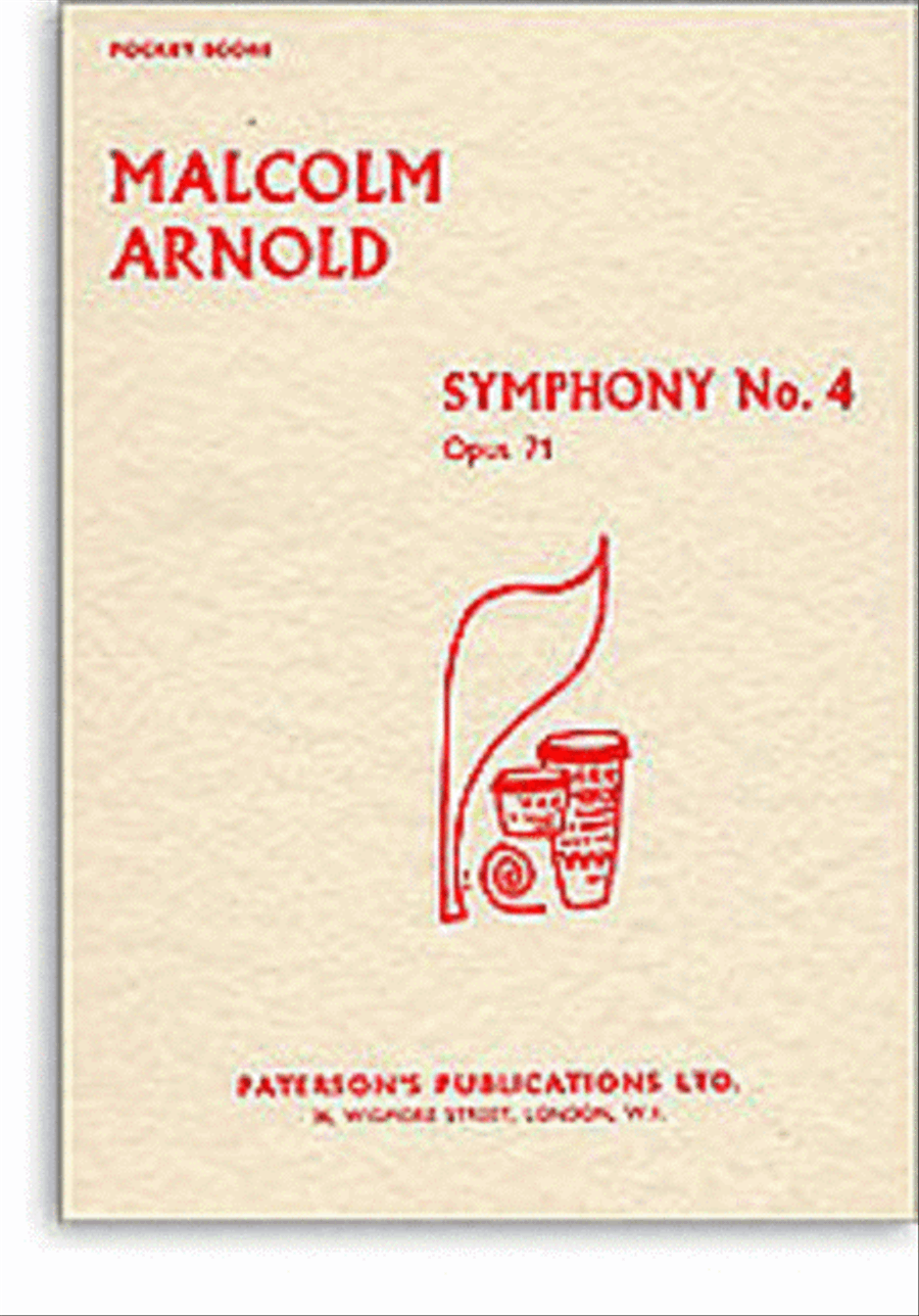 Symphony No. 4, Op. 71 Orchestra scores gallery preview page 1