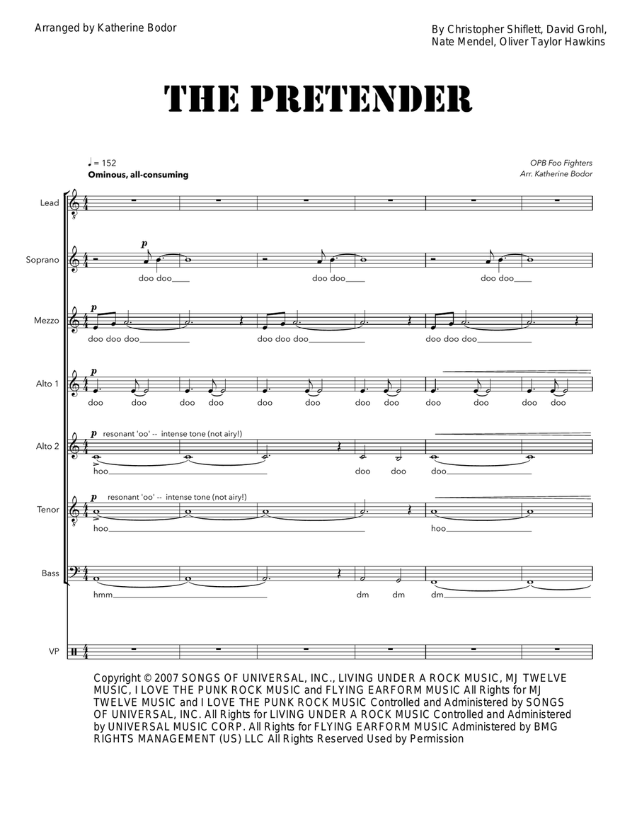 The Pretender Divisi scores gallery preview page 1