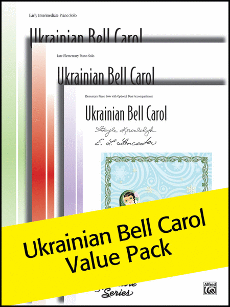 Ukrainian Bell Carol Sheet solos (Value Pack)
