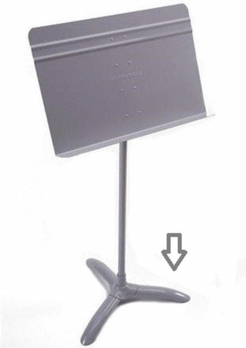 Music Stand Base Only Grey