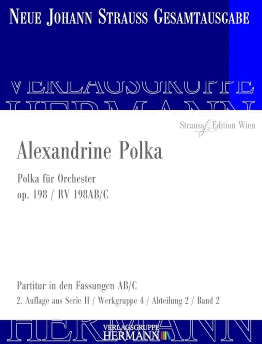Alexandrine Polka Op. 198 RV 198AB/C