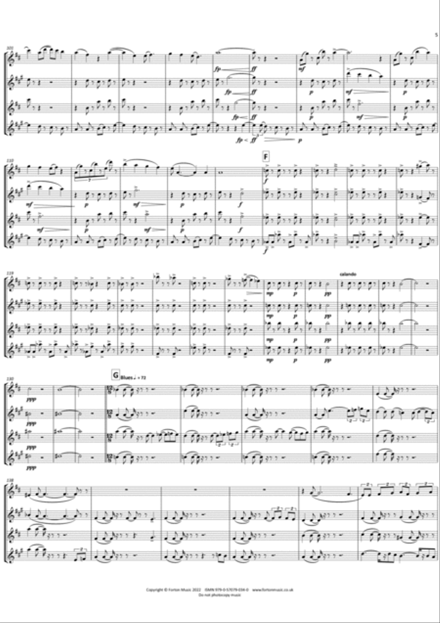 Swing, Blues and Boogie Swing, Blues and Boogie Set of Parts scores gallery preview page 5