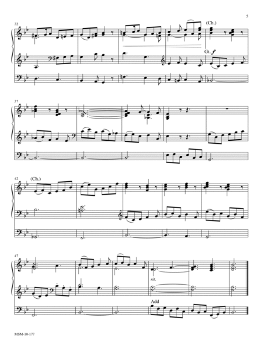 Six Voluntaries for Organ, Set 1 Organ scores gallery preview page 5
