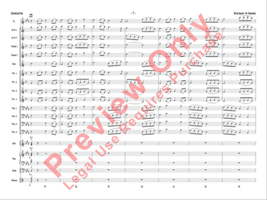 Stairway to Heaven Jazz Ensemble scores gallery preview page 10