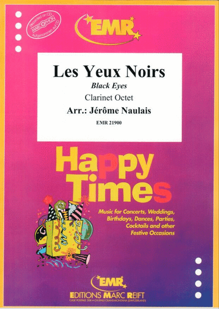 Les Yeux Noirs Clarinet scores gallery preview page 1