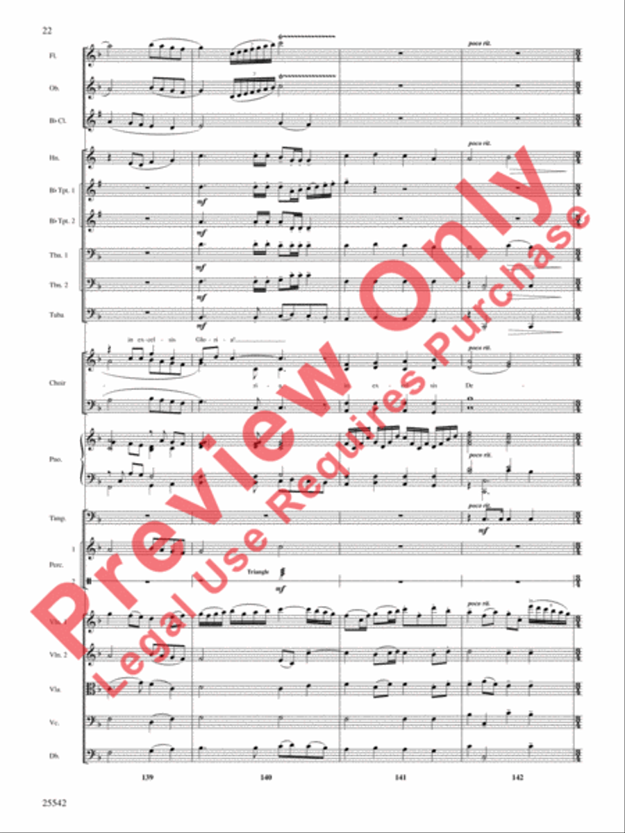 Glory to the Newborn King! Choir scores gallery preview page 23
