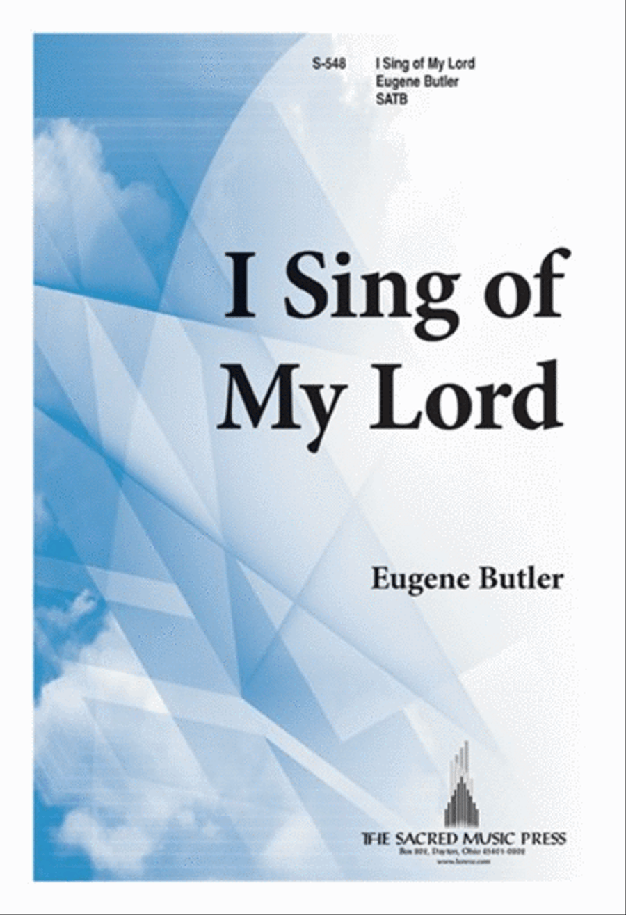 I Sing of My Lord I Sing of My Lord 4-Part scores gallery preview page 1