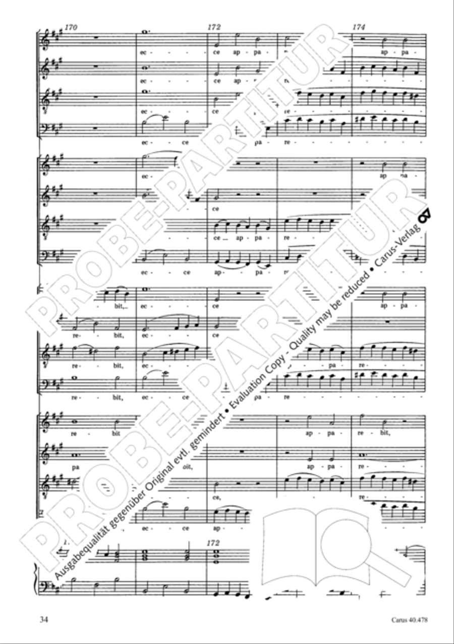 Hora est 4-Part scores gallery preview page 35